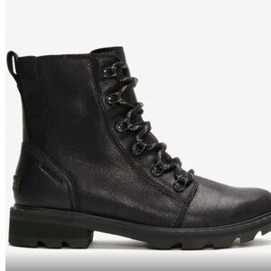 Sorel Black Combat Boots